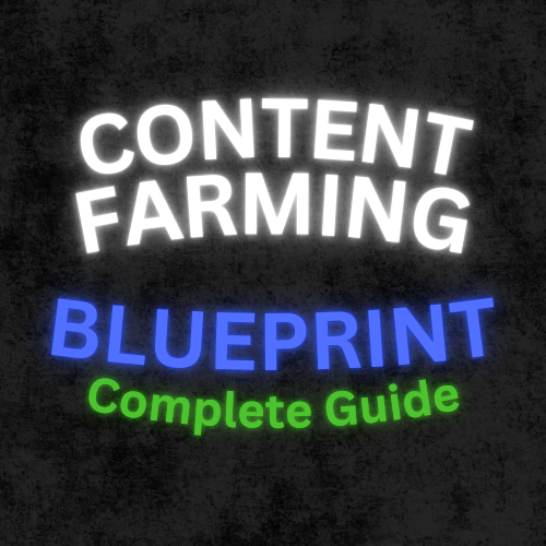 (E-Book) Content Farming Blueprint